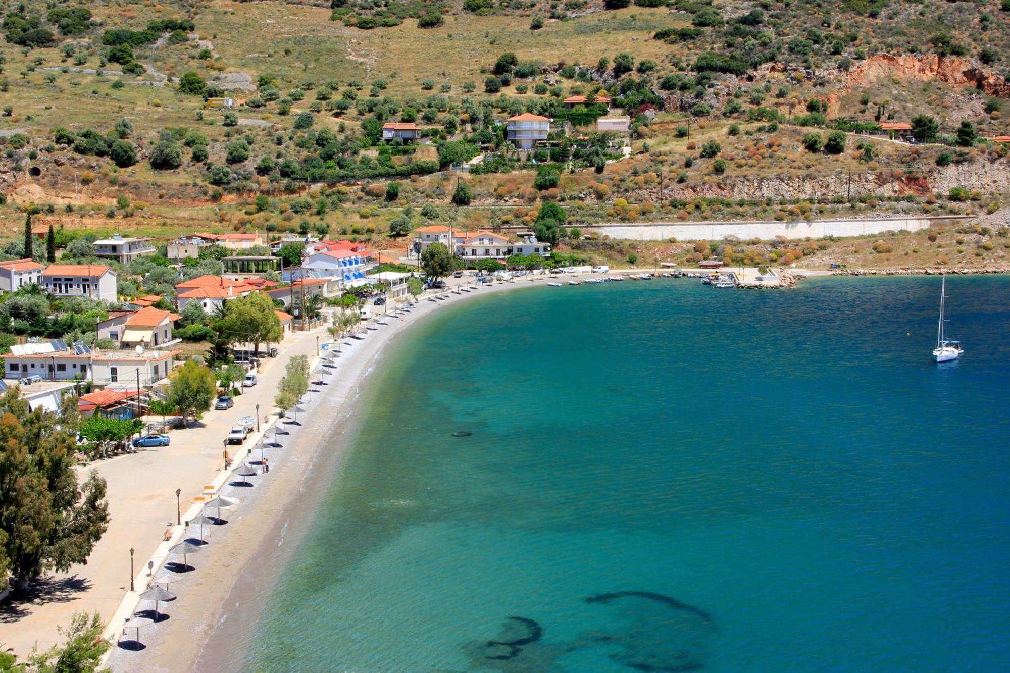 Hotel Galaxias Agioi Pandes Dış mekan fotoğraf